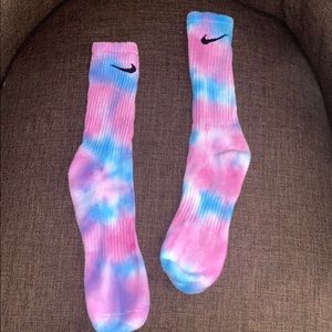 Nike tie dye socks
